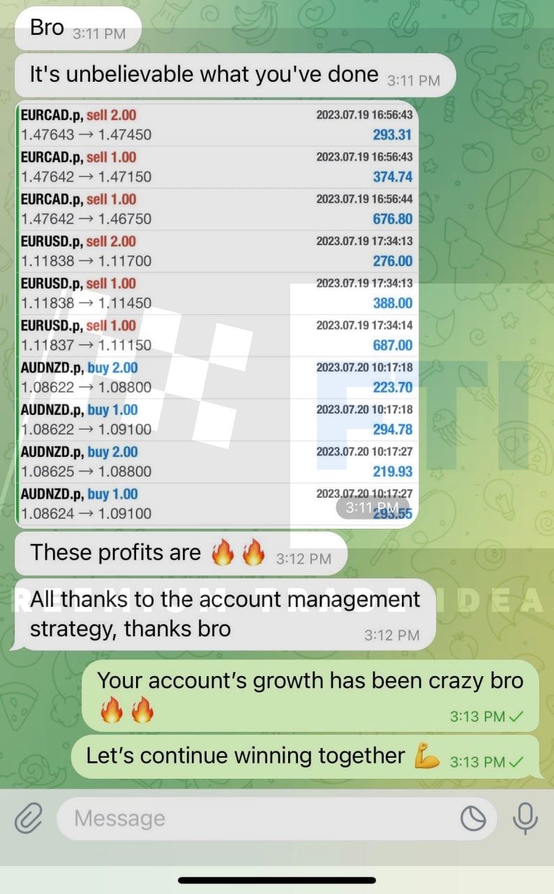 Client Testimonials from our Premium Forex Signals for free